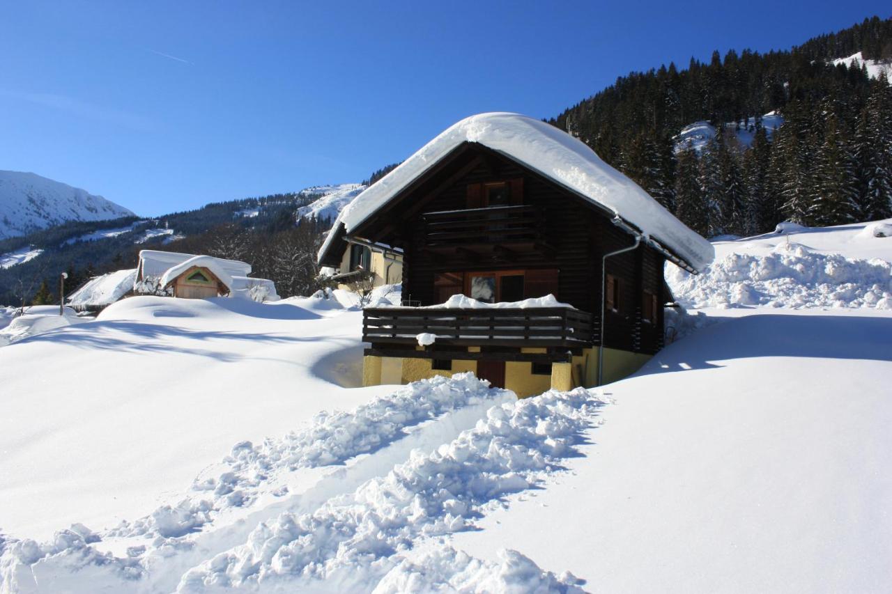 Blockhuette Radmer Villa Radmer an der Hasel Bagian luar foto