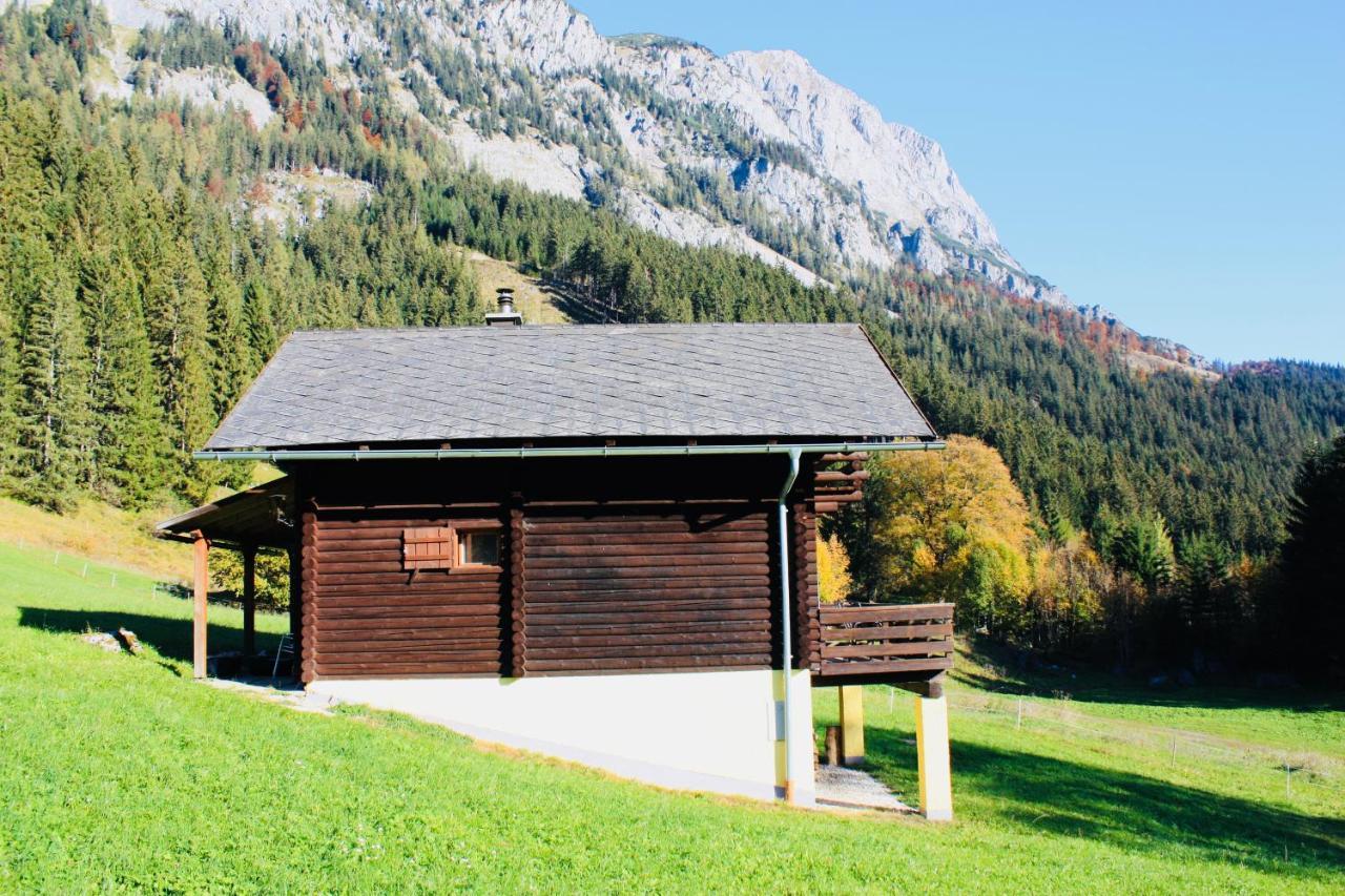 Blockhuette Radmer Radmer an der Hasel Bagian luar foto